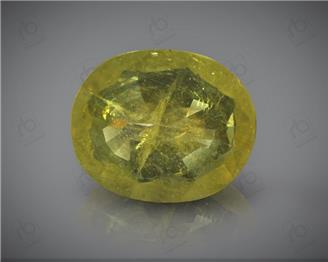 Natural Heated & Treated Yellow Sapphire Certified 4.09 (CTS) ( 71772 )